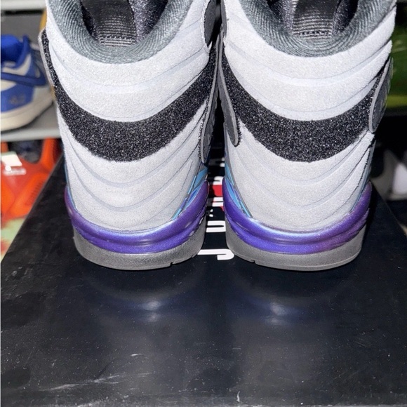 Air Jordan Sneaker Bundle (2025 Aqua 8 and AJ 1 Wings) - Picture 4 of 16